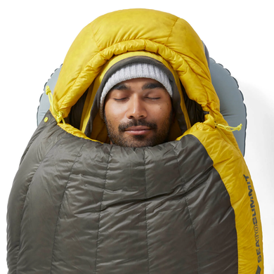 Спальный мешок Sea to Summit Spark 4&deg;/-1℃ Long, Beluga Black