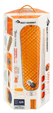 Коврик надувной Sea to Summit UltraLight Insulated Mat 2020, 168х55х5 см, Orange (STS AMULINS_S)