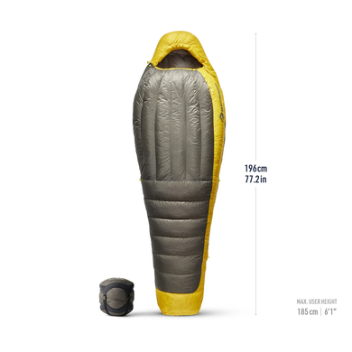 Спальный мешок Sea to Summit Spark -2&deg;/-9℃ Regular, Beluga Black