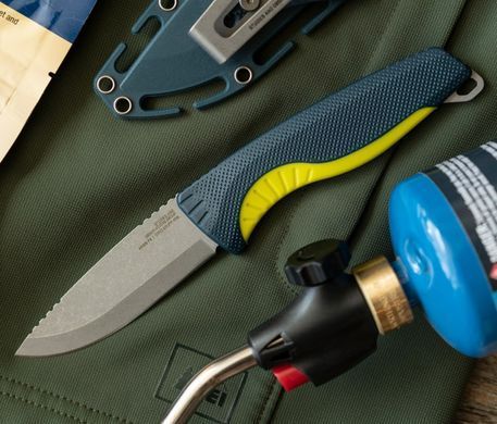 Нож SOG Aegis FX Indigo/Acid Yellow (SOG 17-41-01-41)