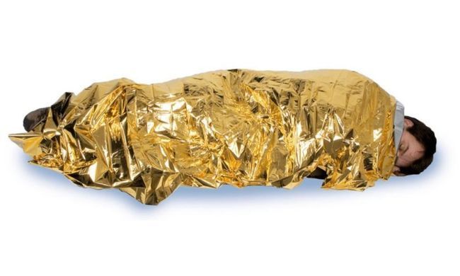 Термоковдра рятувальна Base Camp Thermal Blanket, 210*160 см