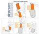 Коврик надувной Sea to Summit UltraLight Insulated Mat 2020, 168х55х5 см, Orange (STS AMULINS_S)